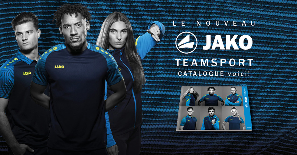Voici le nouveau catalogue JAKO Teamsport! 