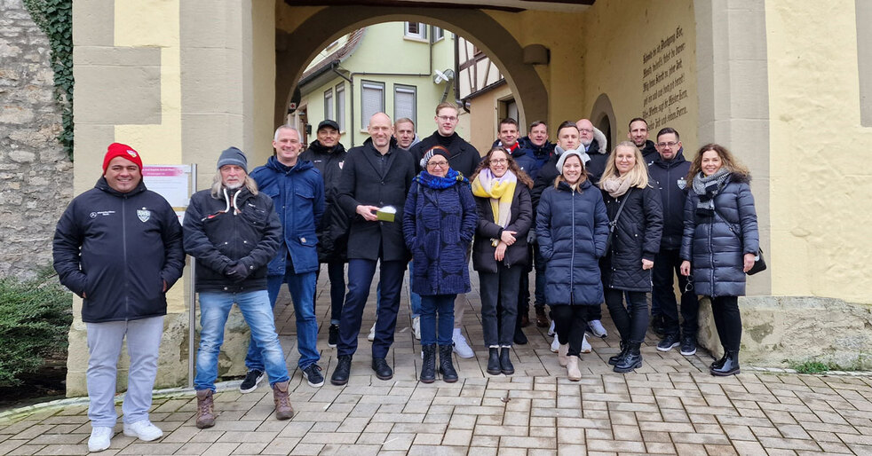 JAKO und VfB Stuttgart besuchen Geburtsort von Sophie Scholl